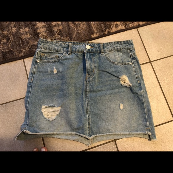 Summer Jean skirt. Noisy May - Picture 1 of 3